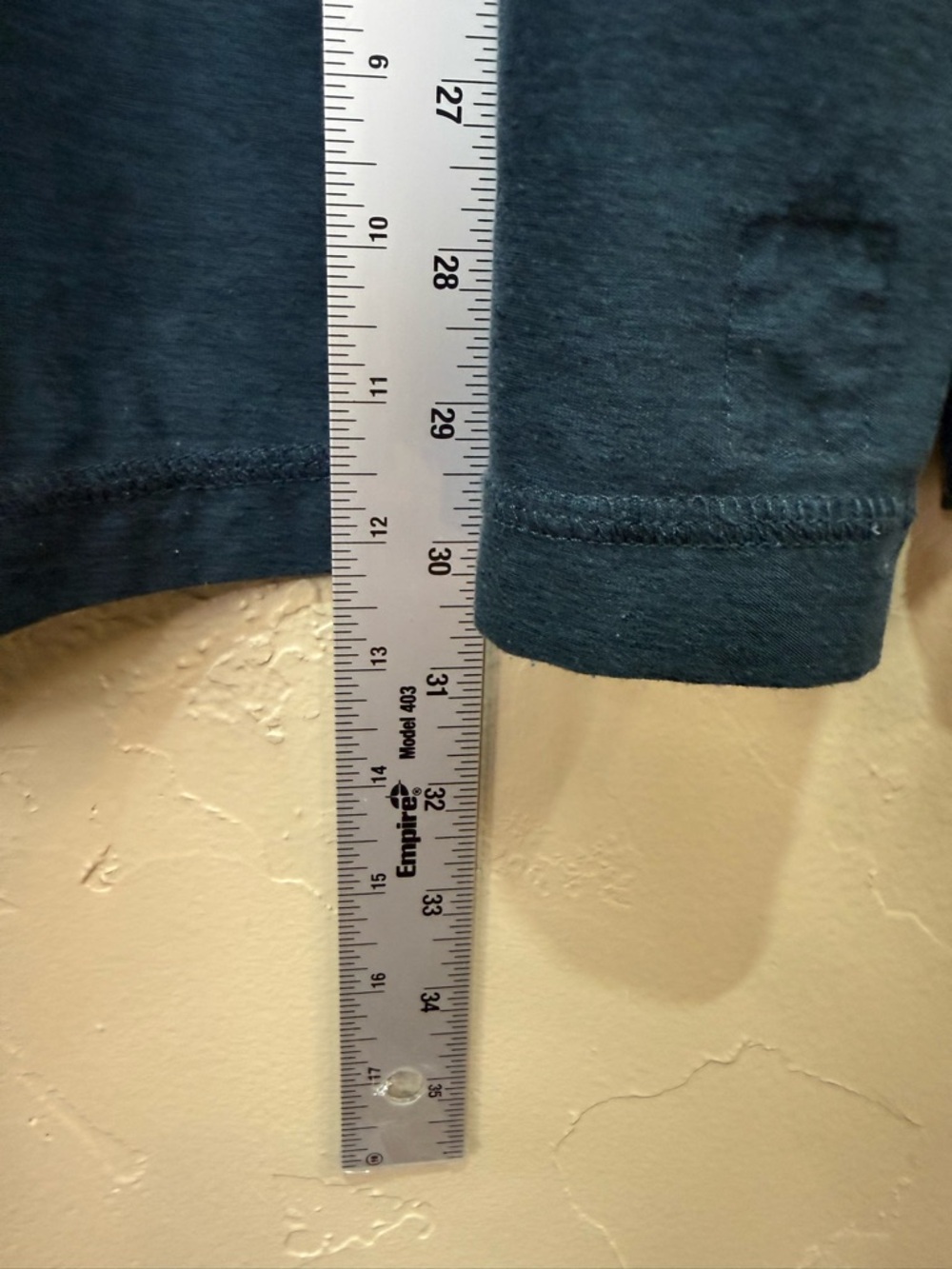 Vuori Long Sleeve‎ Strato Tech Crew Shirt in Slate Blue. Size XL. Minimalist - Picture 8 of 8